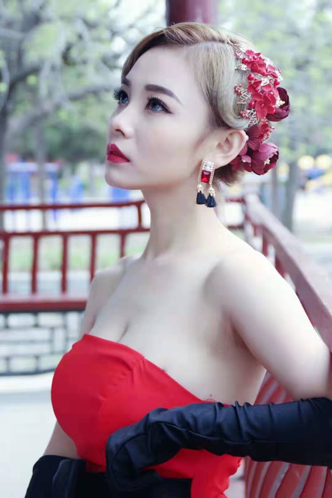 保定学员化妆造型作品